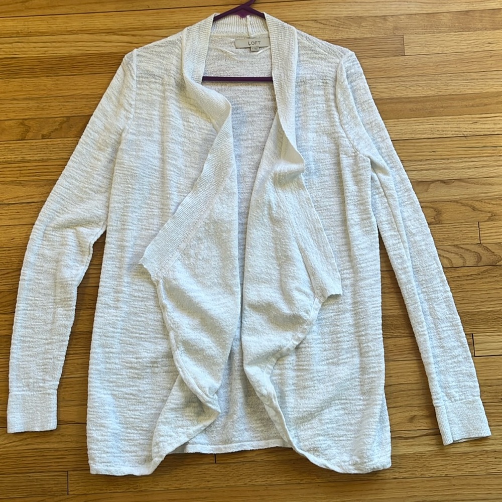 White loft cardigan